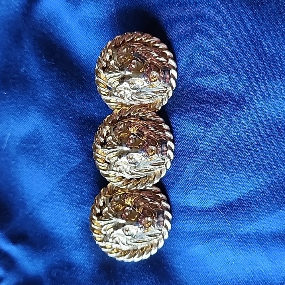 Vintage Anne Klein Lionhead brooch